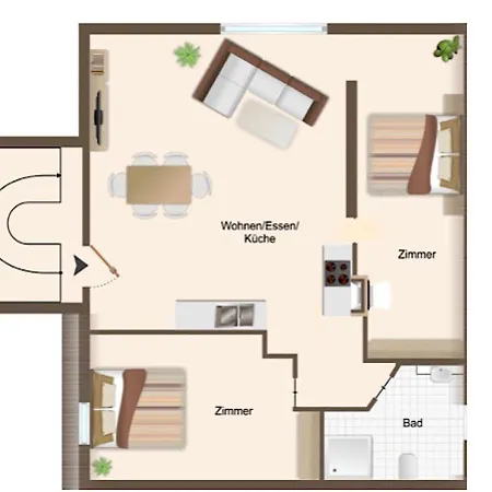 Ferienwohnung Platzhirsch Kehl Exterior foto